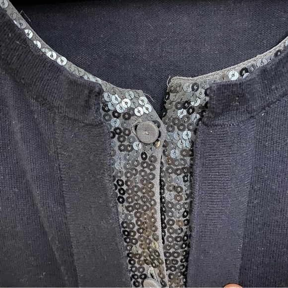 J.Crew Sequin Placket Cardigan - Picture 4 of 14
